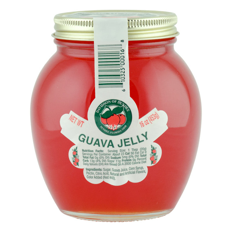 Wholesale Davidsons Of Dundee Guava Jelly 8 Oz Jar *Fl Dc Only*- Bulk