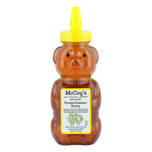 Wholesale Mccoy'S Palmetto Honey 12 Oz Bear Squeeze Bottle *Fl Dc Only* - 12ct Case Bulk