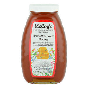 Wholesale Mccoy'S Wildflower Honey 2 Lb Glass Bottle *Fl Dc Only* 6ct Box Bulk
