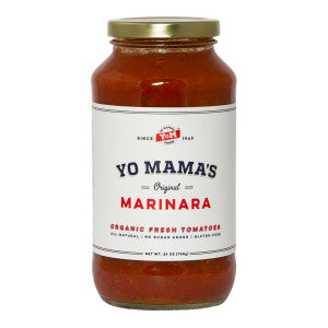 Wholesale Yo Mama'S Marinara Sauce 25 Oz Jar 12ct Case Bulk