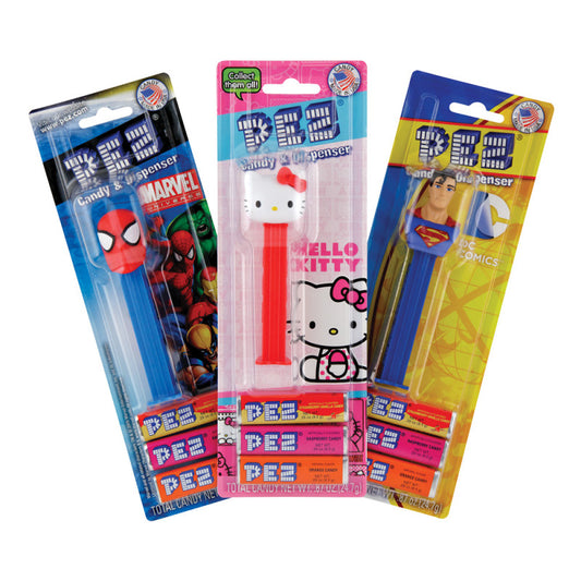 Wholesale Pez Favorites Assortment Blister Pack 0.87 Oz- Bulk