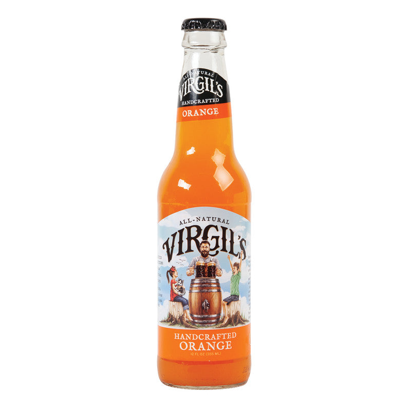 Wholesale Virgil's Orange Cream Soda 12 Oz Bottle Bulk