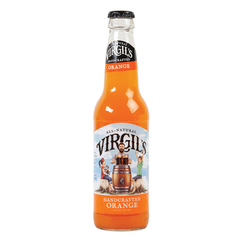 Wholesale Virgil's Orange Cream Soda 12 Oz Bottle- Bulk