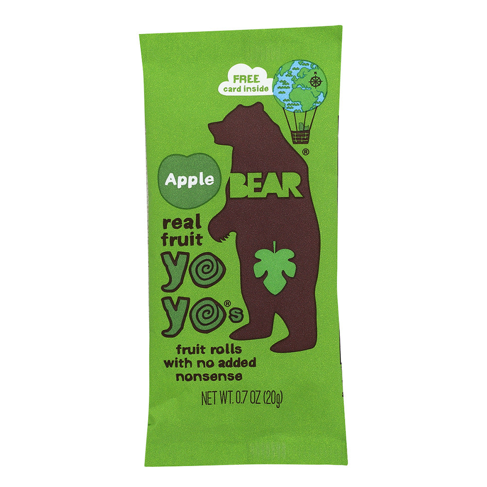 Bear Real Fruit Yoyo'S Apple Singles 0.7 Oz