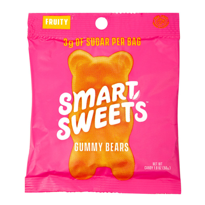 Wholesale Smartsweets Fruity Gummy Bears 1.8 Oz Peg Bag - 72ct Case Bulk
