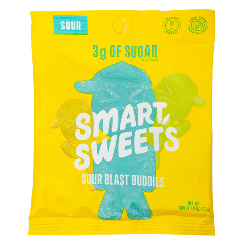 Wholesale Smartsweets Sour Blast Buddies 1.8 Oz Peg Bag Bulk