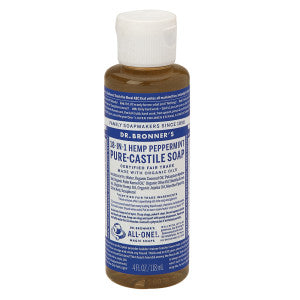 Wholesale Dr. Bronner's Peppermint Soap 4 Oz Bottle Bulk
