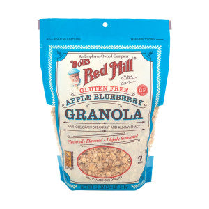 Wholesale Bob'S Red Mill Gluten Free Apple Blueberry Granola 12 Oz Pouch - 4ct Case Bulk