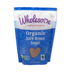 Wholesale Wholesome Sweetners Fair Trade Organic Dark Brown Sugar 24 Oz Pouch 1ct Each- Bulk