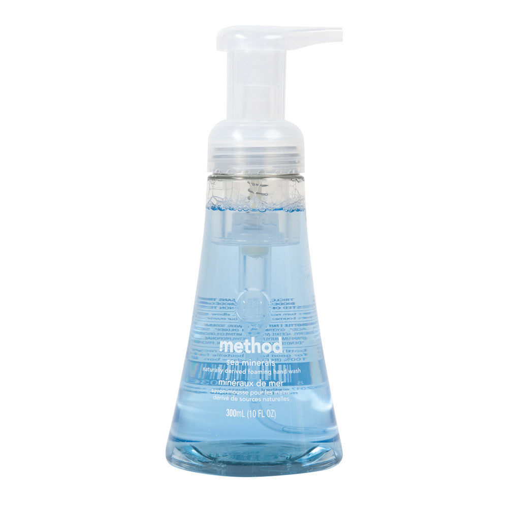 Wholesale Method Foam Sea Mineral Hand Wash 10 Oz Pump Bottle- Bulk