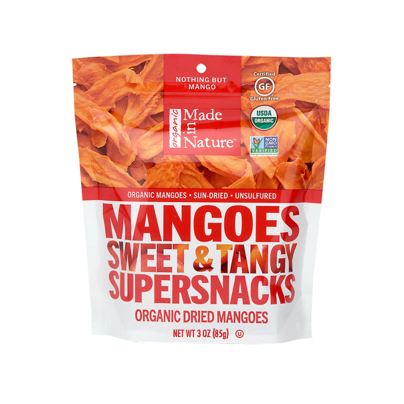 Wholesale Made In Nature Organic Mangoes 3 Oz Pouch - 6ct Case Bulk