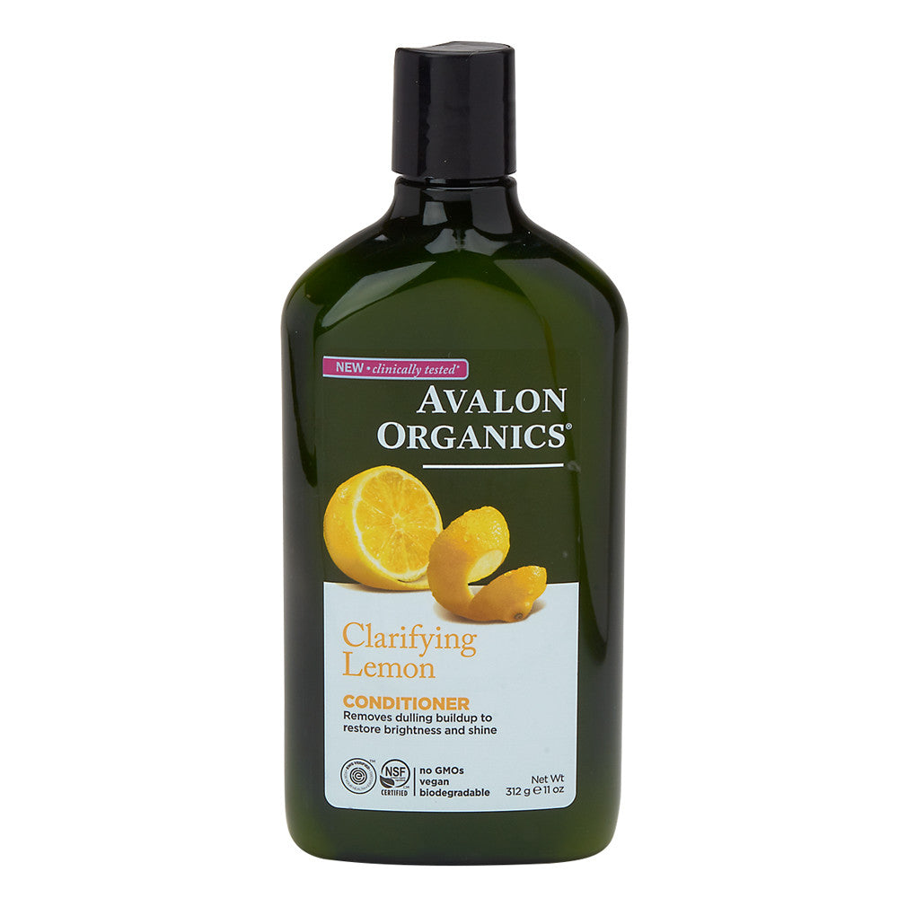 Wholesale Avalon Organics Organic Clarifying Lemon Conditioner 11 Oz Bottle Bulk