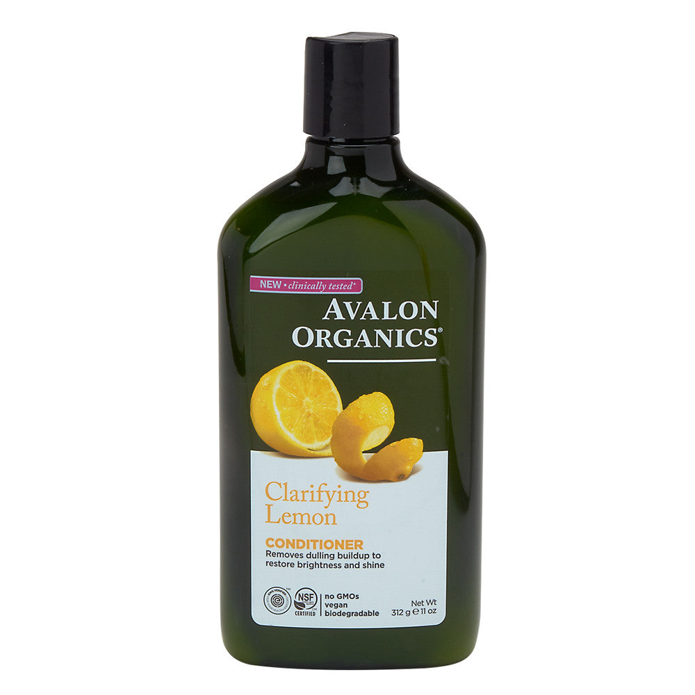 Wholesale Avalon Organics Organic Clarifying Lemon Conditioner 11 Oz Bottle- Bulk