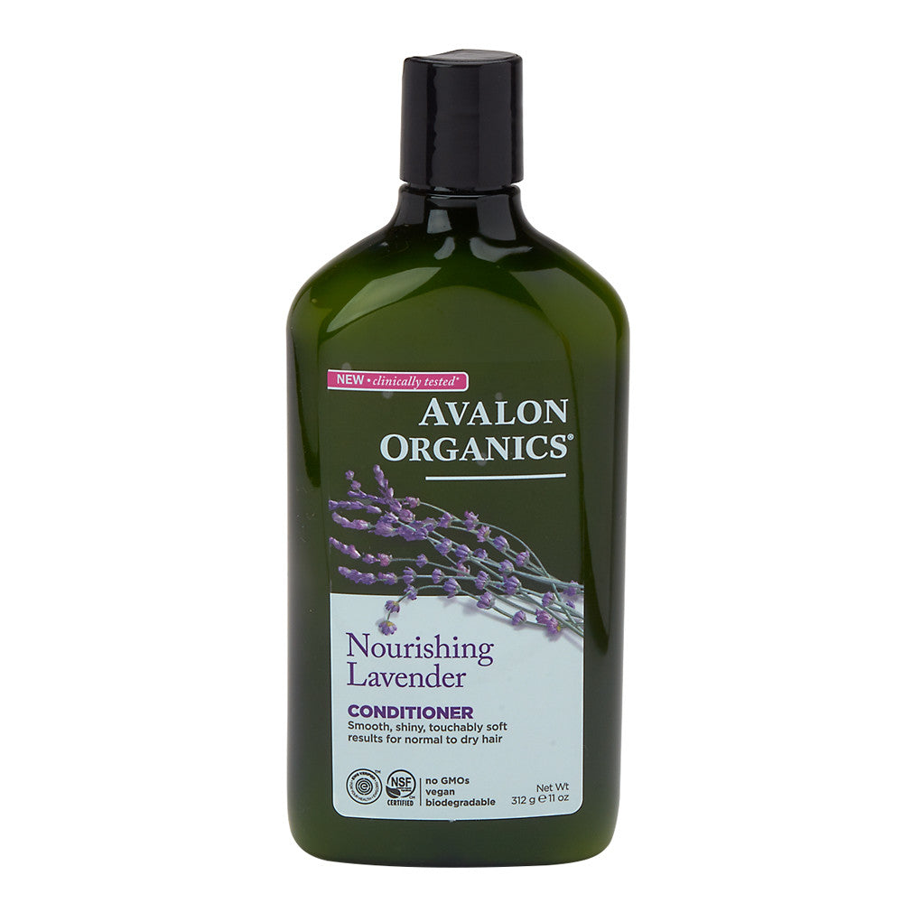 Avalon Organics Lavender Nourishing Conditioner 11 Oz Bottle