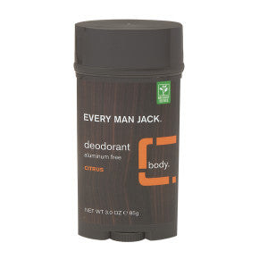 Wholesale Every Man Jack Citrus Deodorant 3 Oz 1ct Each- Bulk