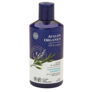 Wholesale Avalon Organics Biotin Complex Thickening Shampoo 14 Oz Bottle Bulk