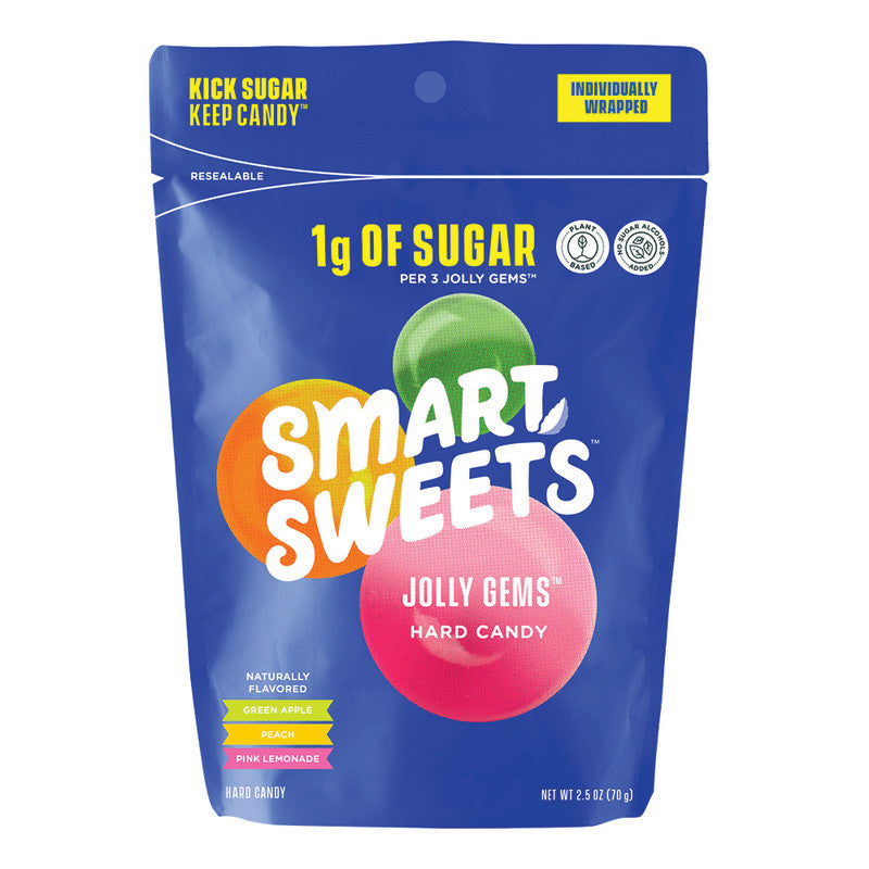 Wholesale Smartsweets Jolly Gems 2.5 Oz Pouch Bulk