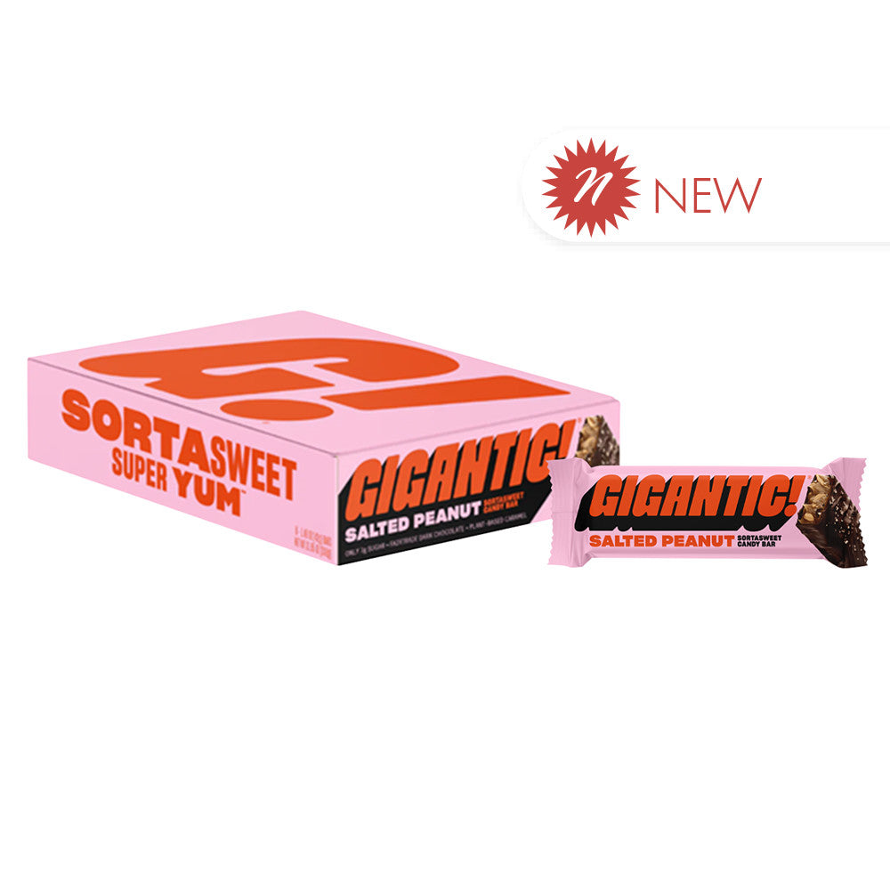 Gigantic! Salted Peanut Candy Bar