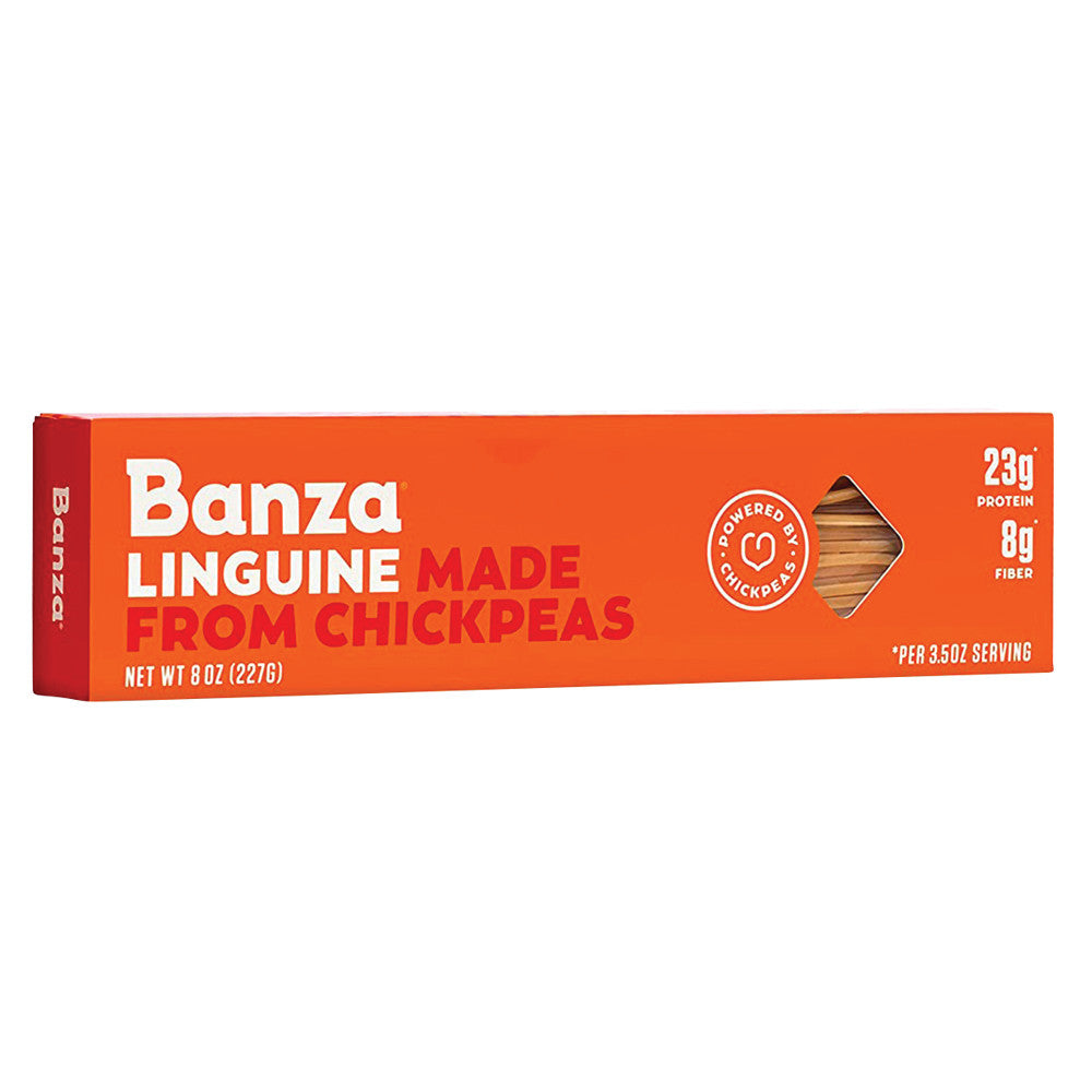 Wholesale Banza Linguine Chickpea Pasta 8 Oz Box- Bulk