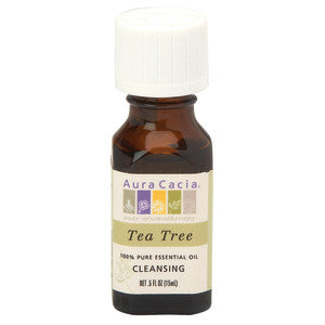 Wholesale Aura Cacia Essential Tea Tree Oil 0.5 Oz Bottle- Bulk
