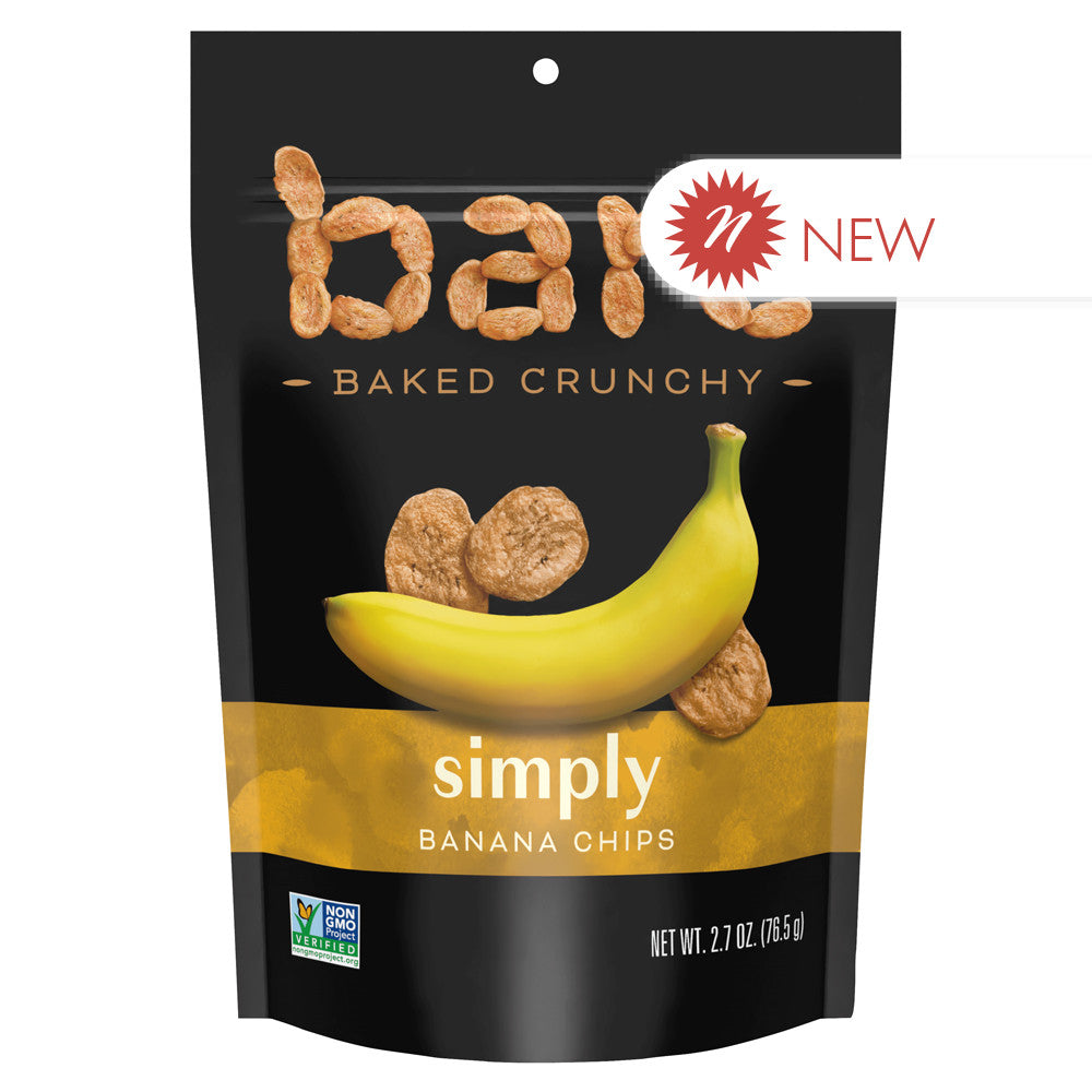 Bare Simply Banana Chips 2.7 Oz Pouch