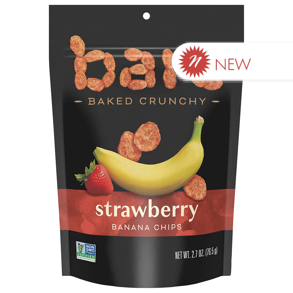 Bare Strawberry Banana Chips 2.7 Oz Pouch