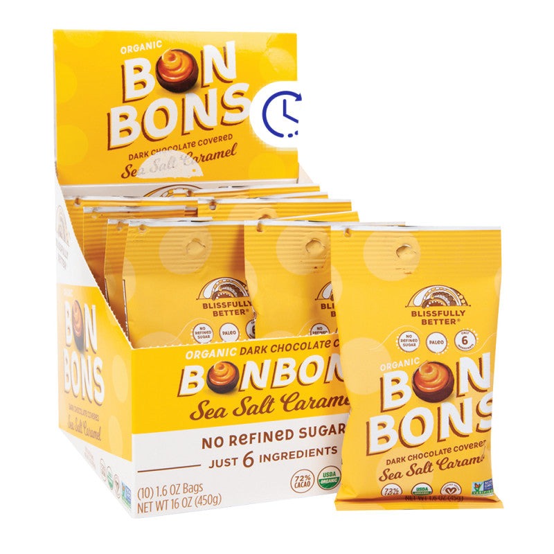 Wholesale Blissfully Better Sea Salt Caramel Bonbons 1.6 Oz- Bulk