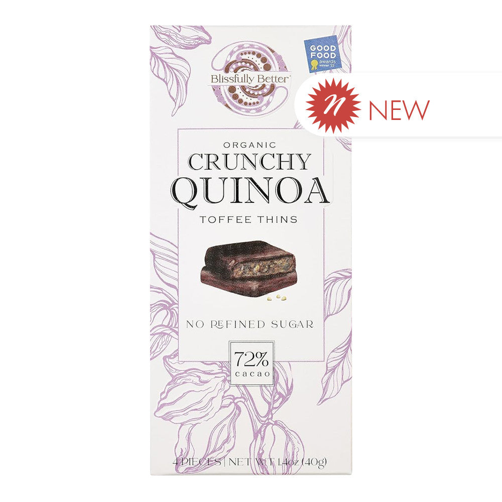 Blissfully Better - Quinoa Toffee Thns - 1.6Oz
