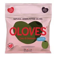 Wholesale Oloves Pitted Green Olives Chili And Oregano 1.1 Oz- Bulk
