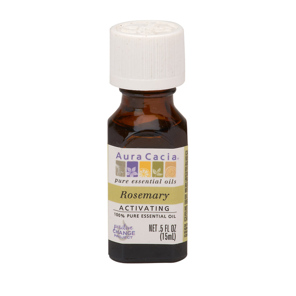 Wholesale Aura Cacia Essential Rosemary Oil 0.5 Oz Bottle- Bulk