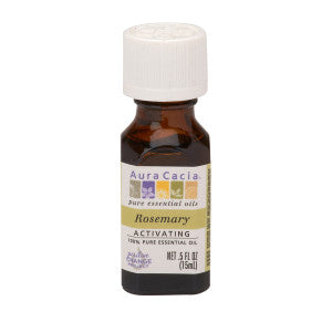 Wholesale Aura Cacia Essential Rosemary Oil 0.5 Oz Bottle Bulk