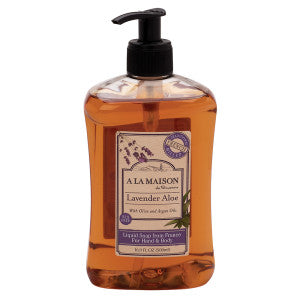 Wholesale A La Maison Lavender Aloe Liquid Soap 16.9 Oz Pump Bottle Bulk