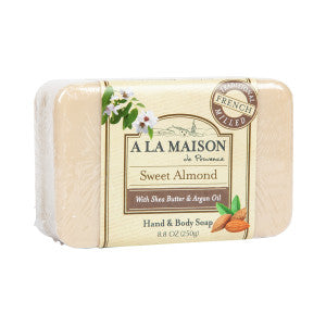 Wholesale A La Maison Sweet Almond Solid Soap 8.8 Oz Bar Bulk