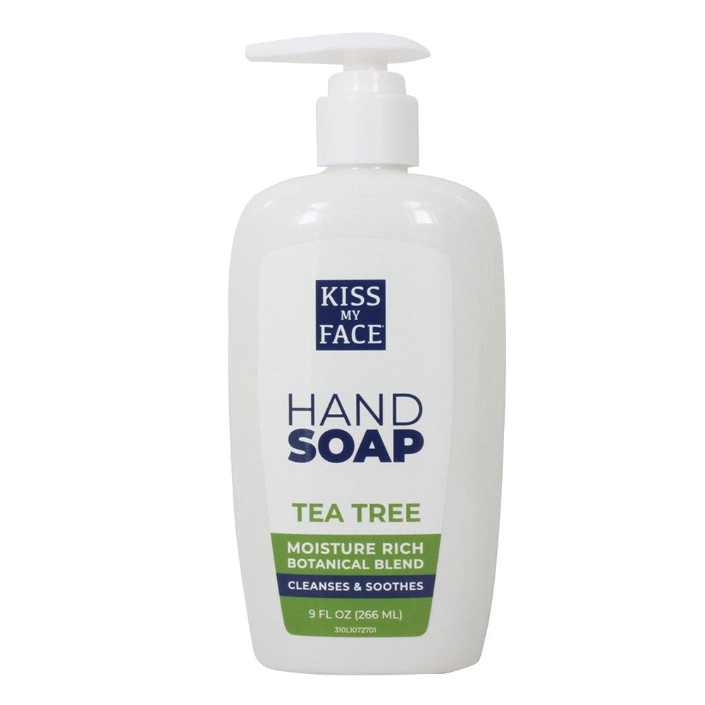 Wholesale Kiss My Face Tea Tree Moisturizer 9 Oz Hand Soap- Bulk
