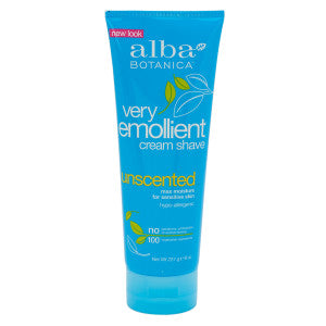 Wholesale Alba Botanica Unscented Shave Cream 8 Oz Tube- Bulk