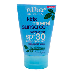 Wholesale Alba Botanica Kids Mineral Sunscreen Spf 30 4 Oz Tube Bulk