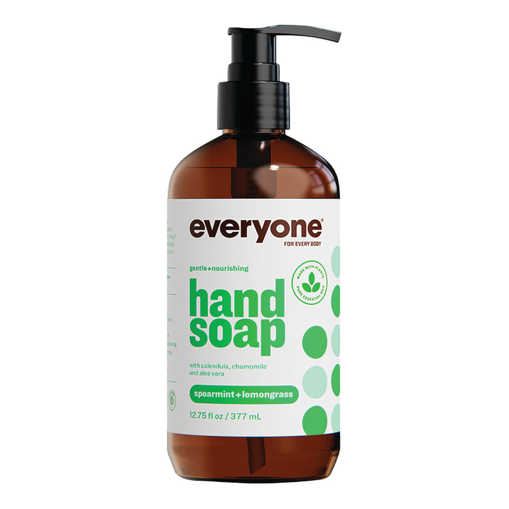 Wholesale Everyone Spearmint Lemongrass Hand Soap 12.75 Oz Pump Bottle Bulk
