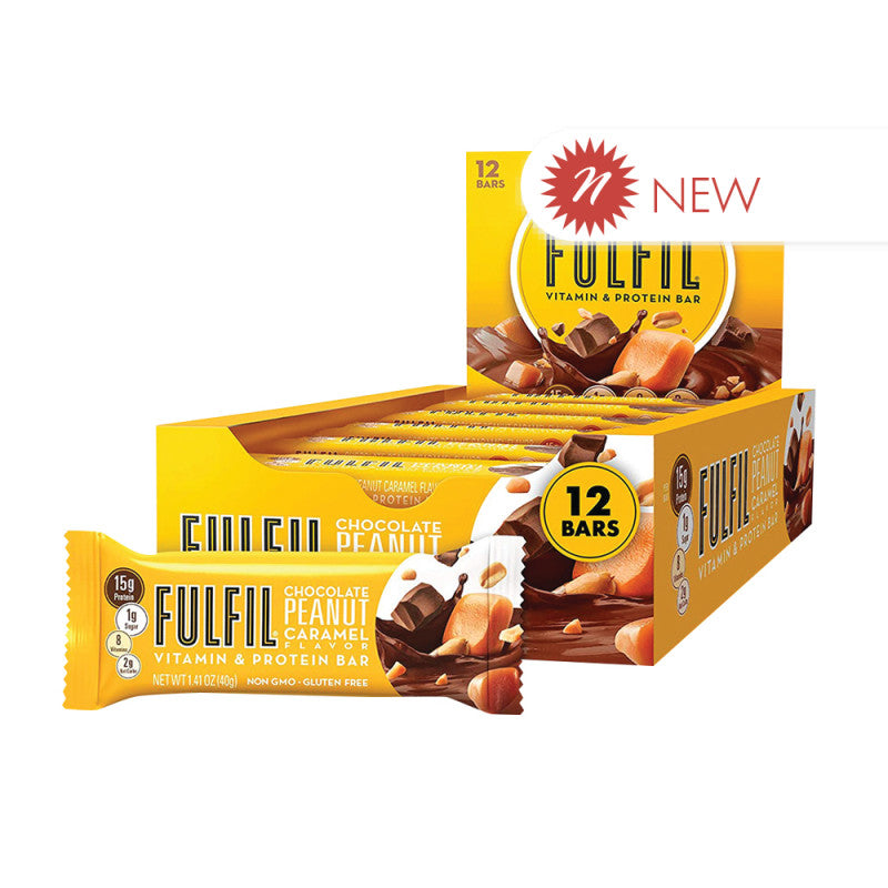 Wholesale Fulfil Chocolate Peanut Caramel 1.41 Oz - 72ct Case Bulk