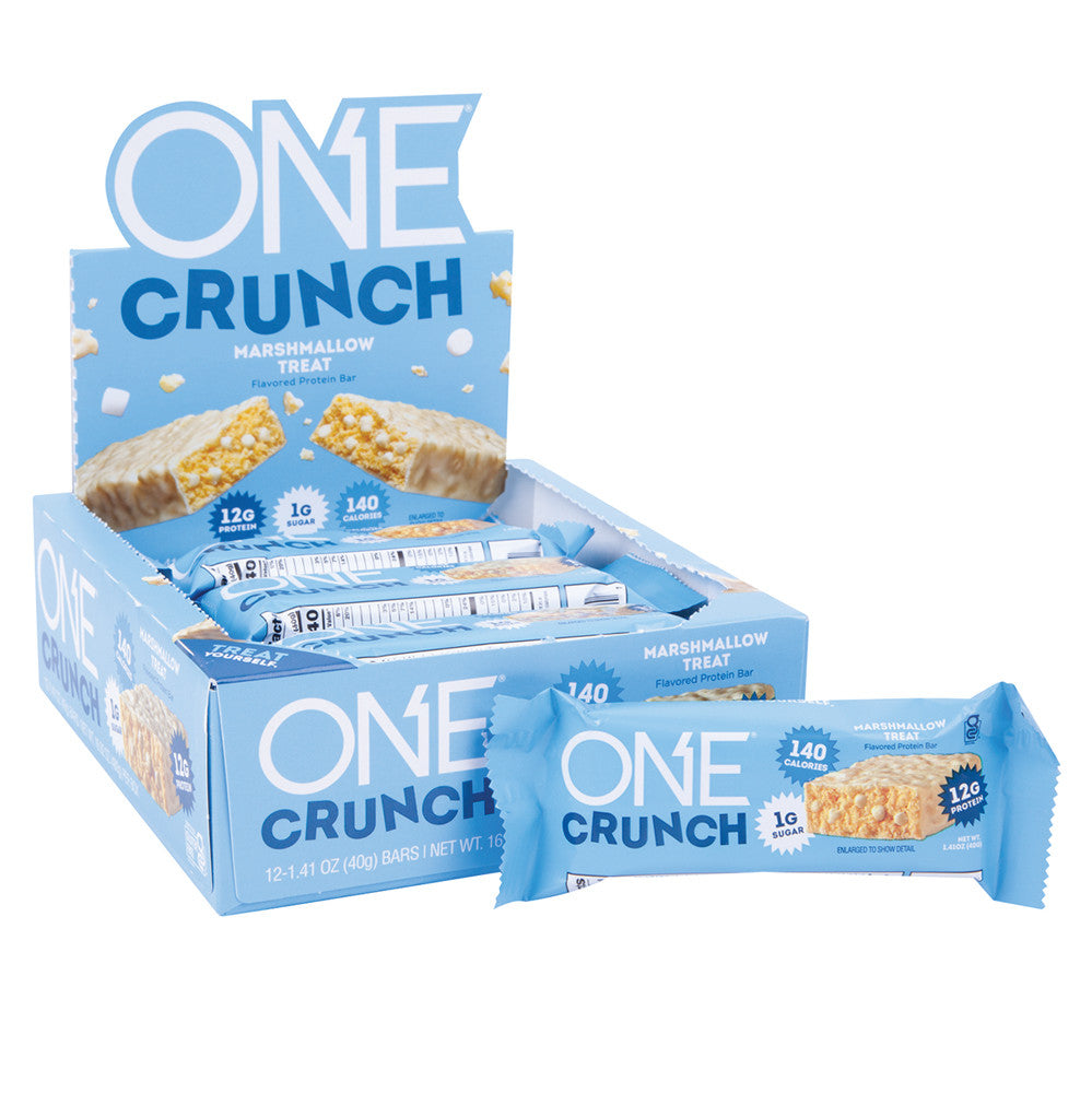 Wholesale One Crunch Bar Marshmallow Treat Protein Bar 1.41 Oz Bulk