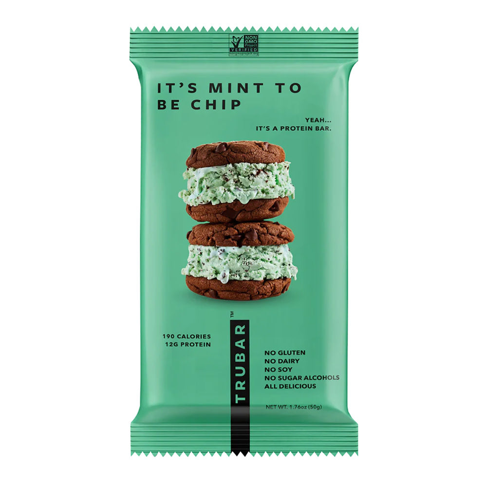 Trubar It'S Mint To Be Chip Protein Bar 1.76 Oz
