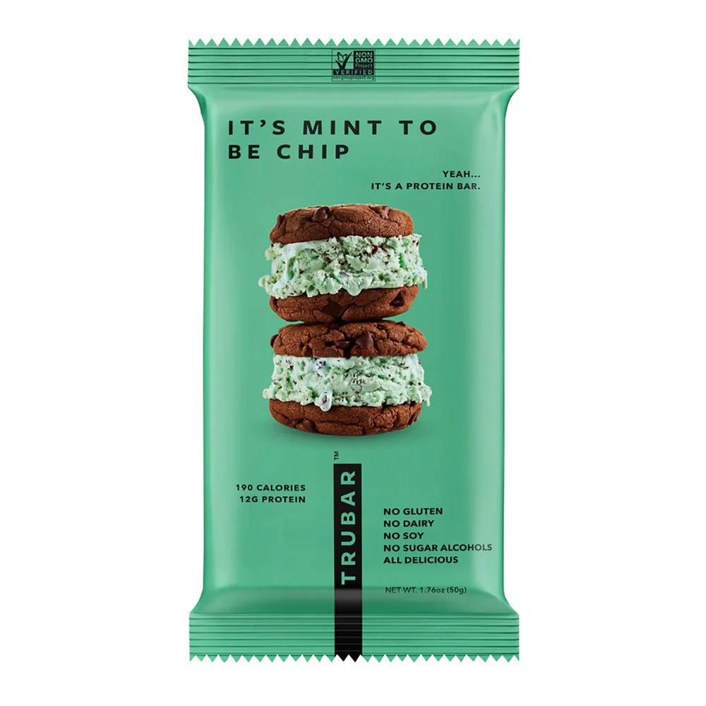 Wholesale Trubar It'S Mint To Be Chip Protein Bar 1.76 Oz- Bulk