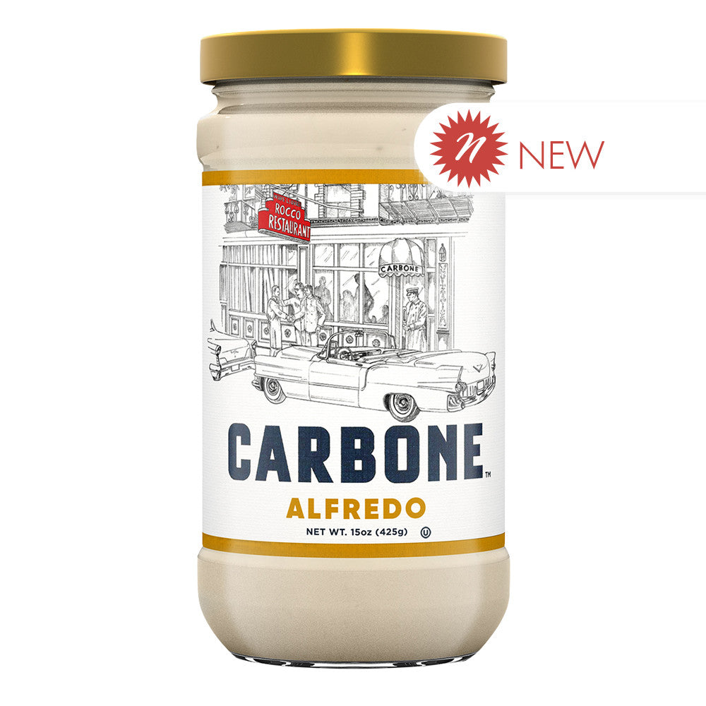Wholesale Carbone Alfredo Sauce 15 Oz Jar- Bulk