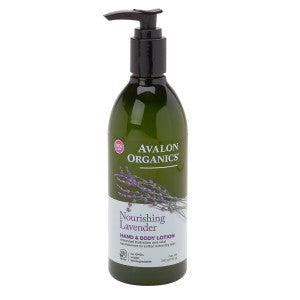 Wholesale Avalon Organics Lavender Hand & Body Lotion 12 Oz Pump Bottle Bulk