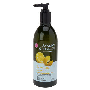 Wholesale Avalon Organics Lemon Glycerin Hand Soap 12 Oz Pump Bottle- Bulk