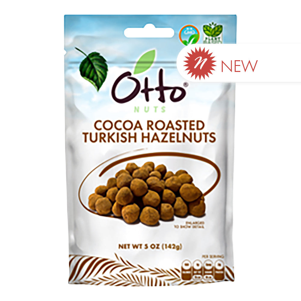 Otto Snacks - Cocoa Roasted Turkish Hazelnuts - 5Oz