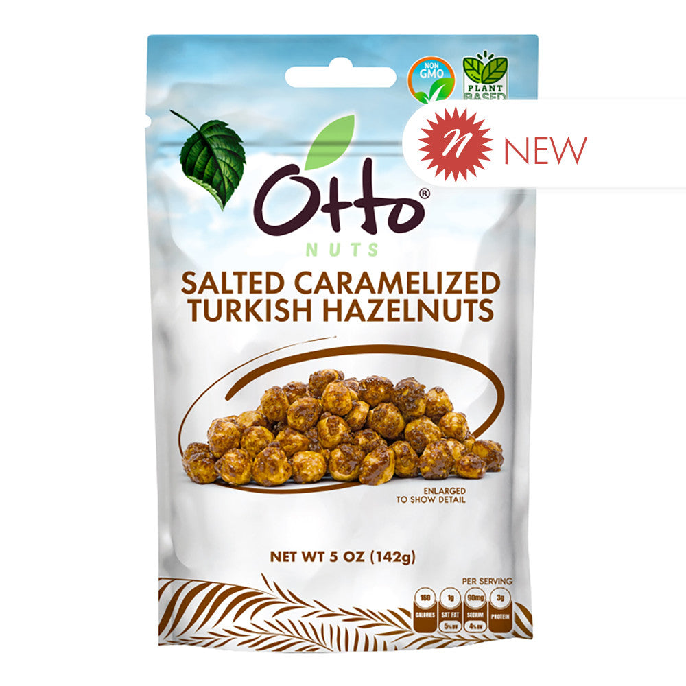 Otto Snacks - Salted Caramelized Turkish Hazelnuts - 5Oz