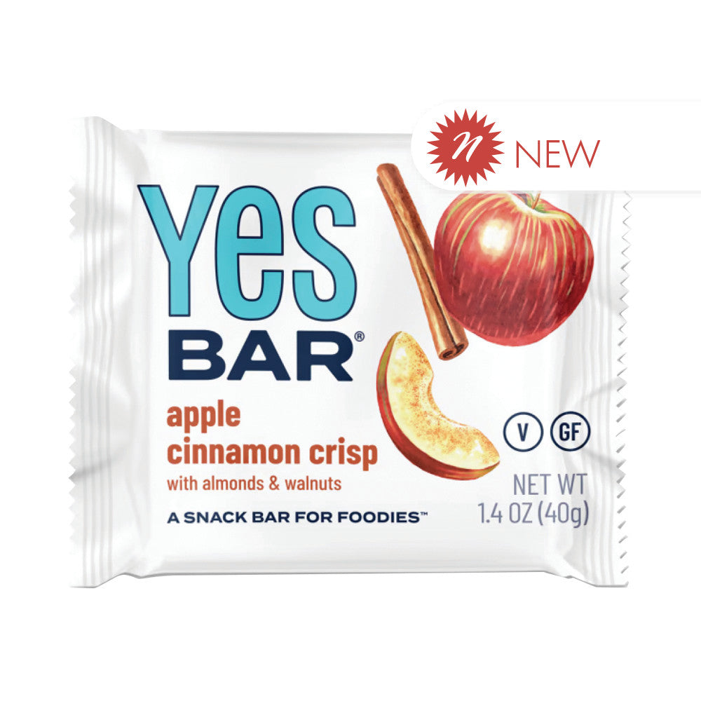 Wholesale Yes Bar Apple Cinnamon Crisp 1.4 Oz Bulk