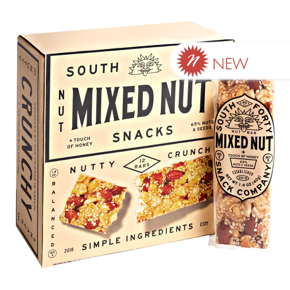 Wholesale South Forty Mixed Nut Nut 1.4 Oz Bars Bulk