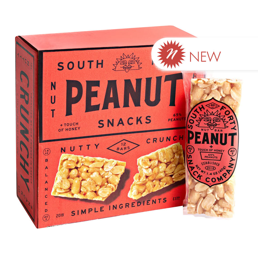 Wholesale South Forty Peanut Nut 1.4 Oz Bars Bulk