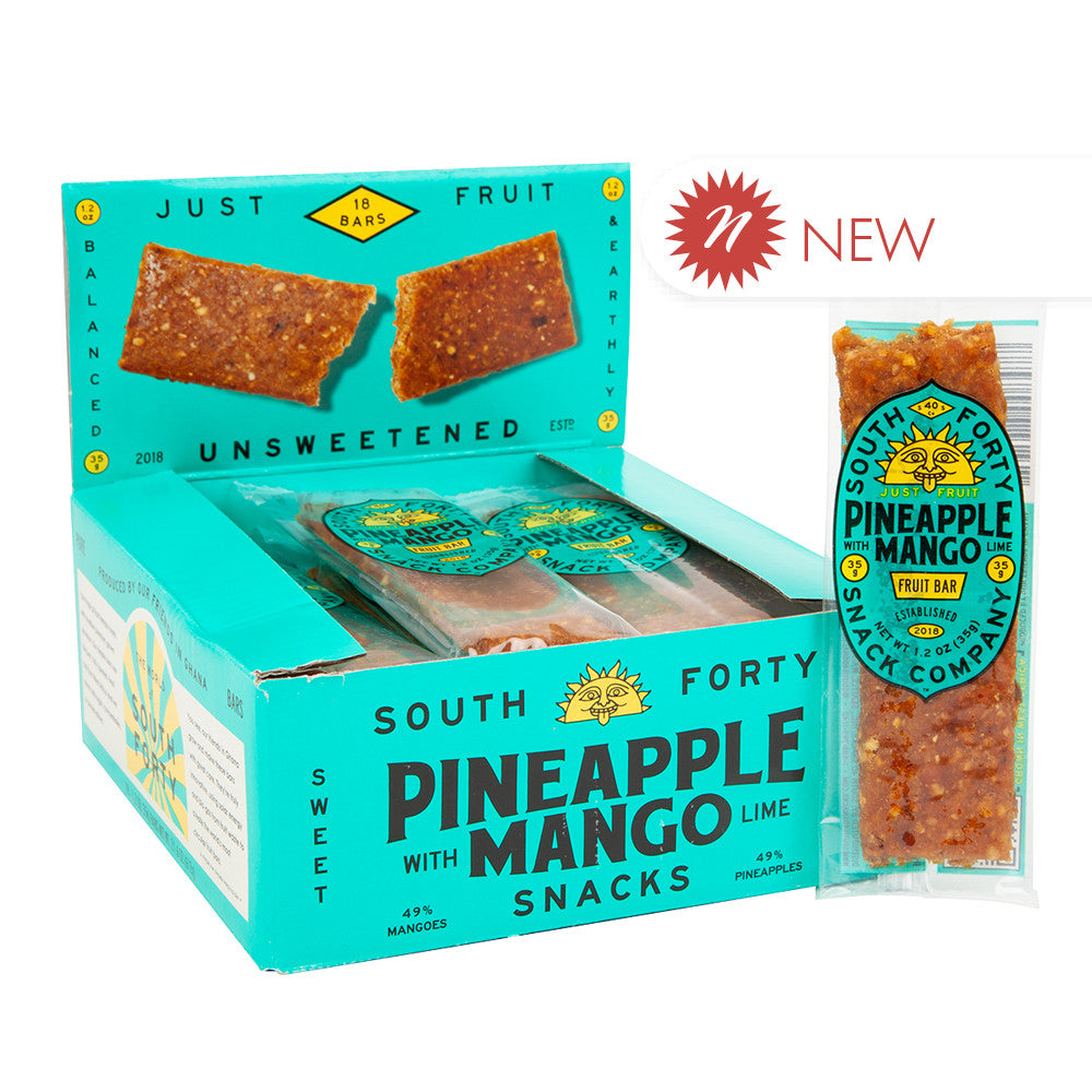 Wholesale South Forty - Fruit Bars - Pine Mango - 1.2Oz- Bulk